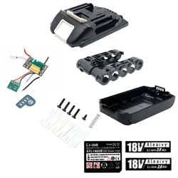 BL1815 Li - ion Battery Case for Makita 18V 1.5Ah/3.0Ah Shell Box with PCB Board for Charging Protection Can Install 5 Batteries