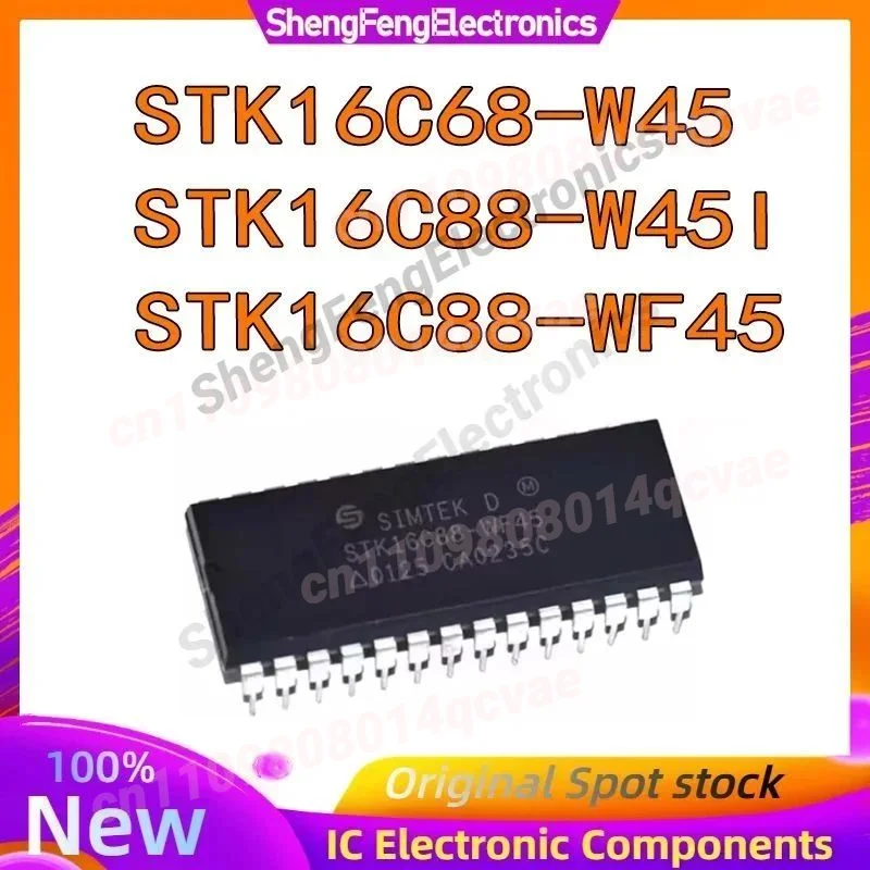

STK16C68-W45 STK16C88-W45I STK16C88-WF45 IC Chip 100% New Original in stock