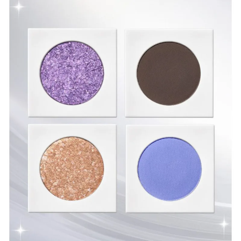 لوحة ظلال عيون أحادية اللون للفتيات الكوريات في مكياج Instagram المتخصص مع تأثيرات تعزيز الألوان