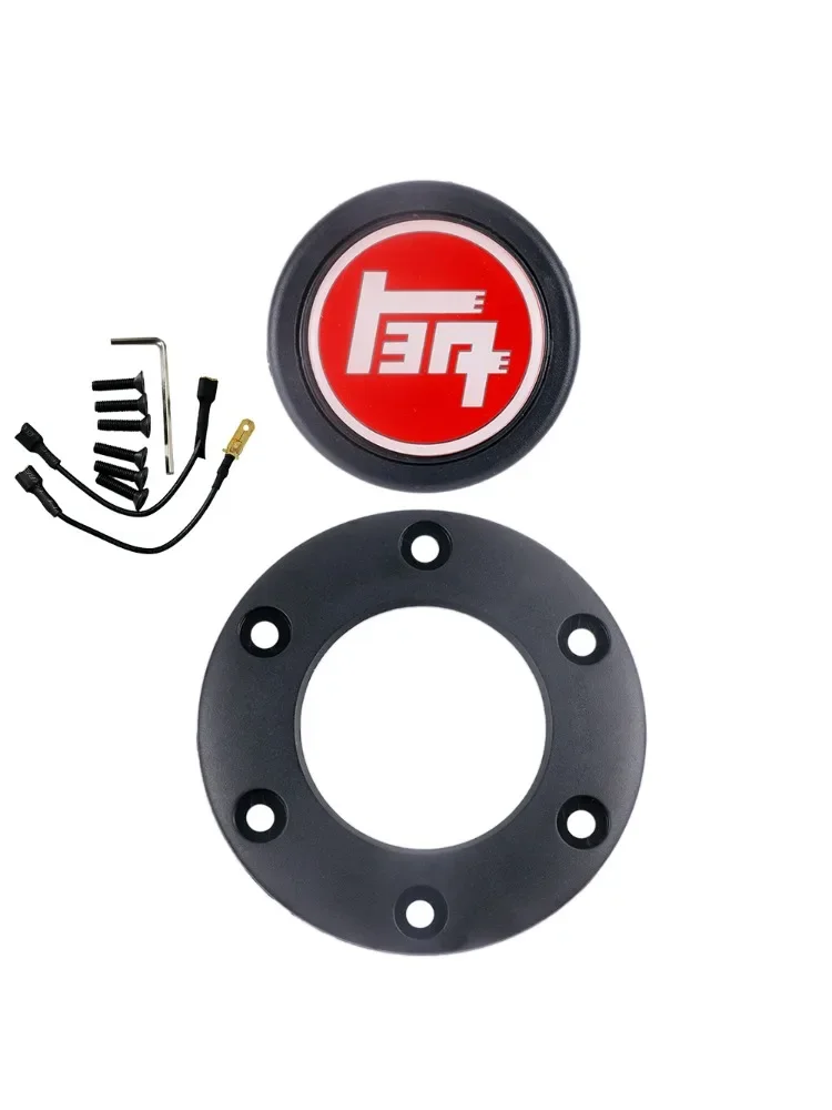 Car Styling jdm Horn Button fit for MOMO OMP Steering Wheel view 3