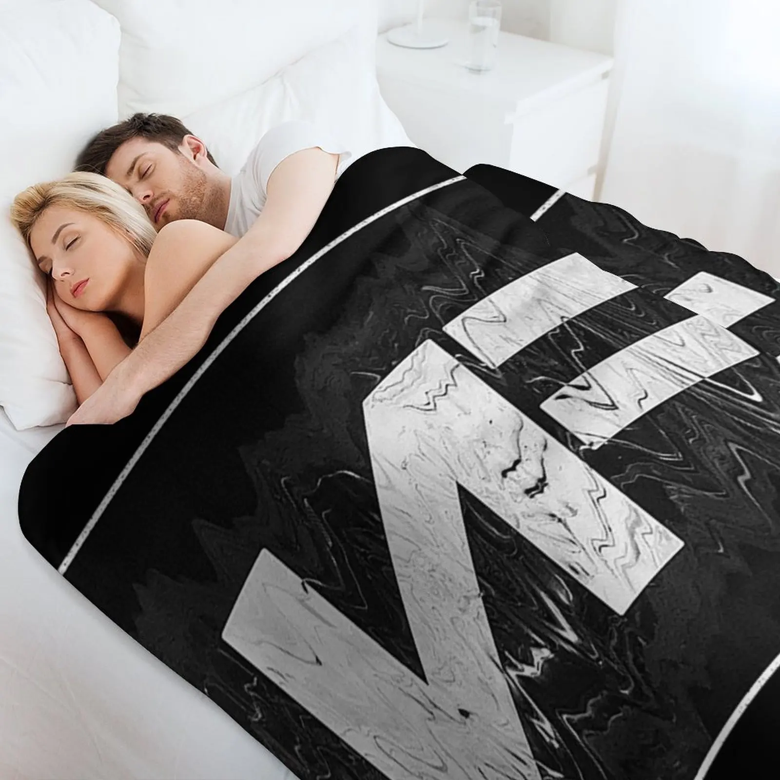 NF Dripping Static Throw Blanket Decorative Throw Luxury Designer Comforter Blankets For Bed Baby Soft Plush Plaid Blankets 4