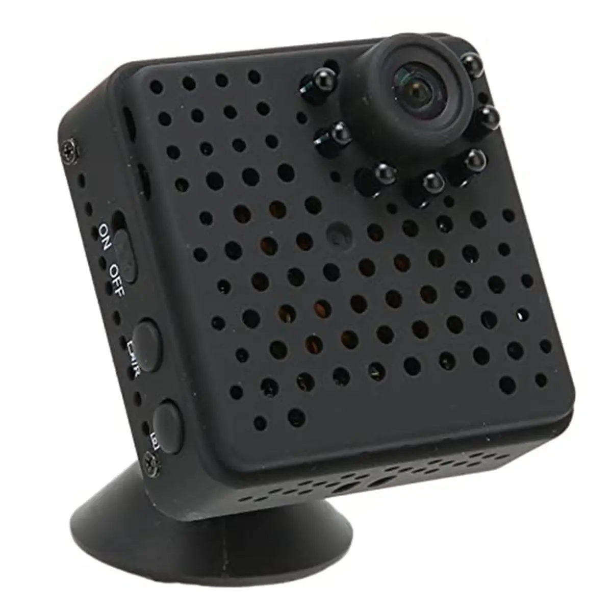 Security Camera Indoor 1080P Camera with Infrared Night Vision Motion Detection 155 Degree Wide Angle Lens Built Battery
