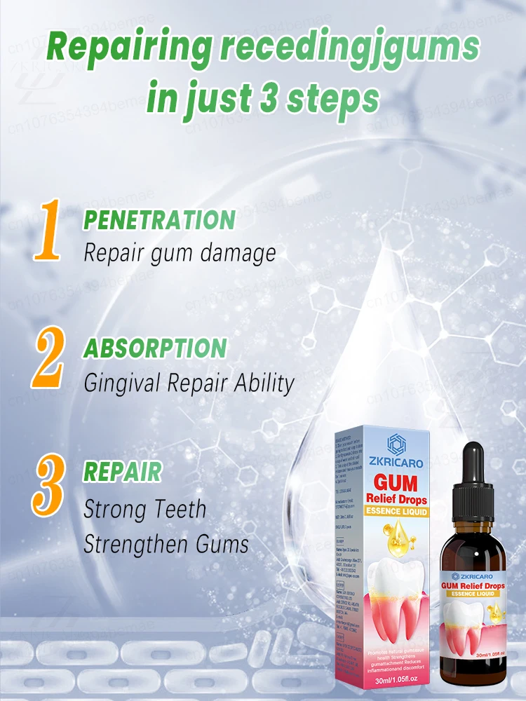 Restore healthy gums,sᴡᴇʟʟɪɴɢ ᴀɴᴅ ᴘᴀɪɴ sᴜʙsɪᴅᴇ ᴡɪᴛʜɪɴ 7 ᴅᴀʏs
