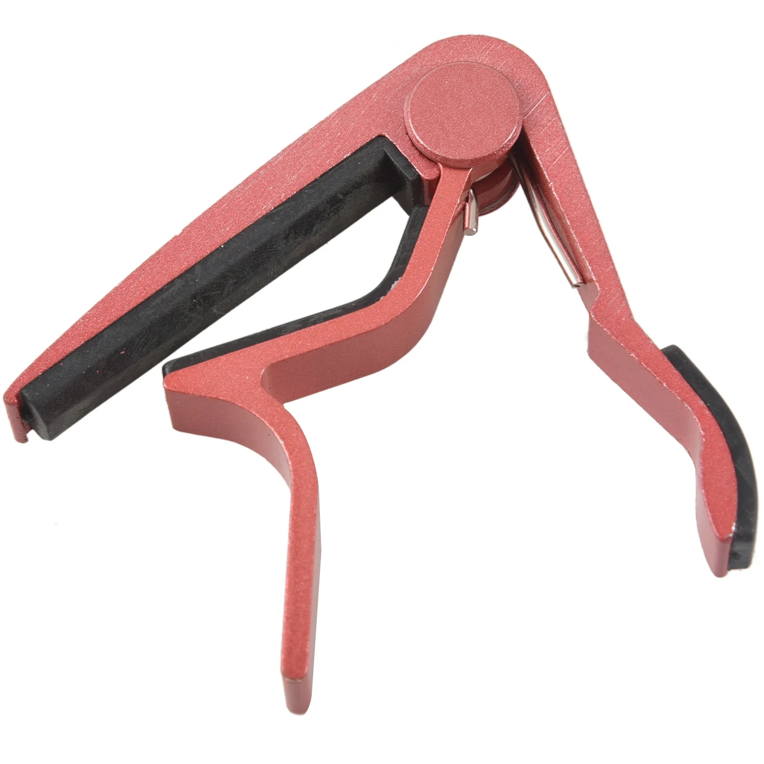 Clamp Key Trigger Capo for Acoustic Electric Classic Guitar (Pink)