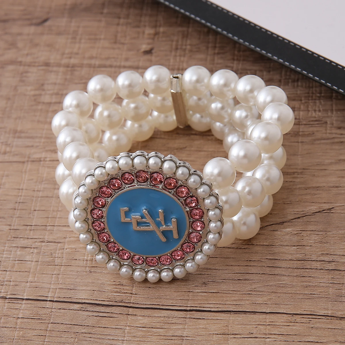 1938 JJOA Members Gifts Pearl Strand Social Letters Jack And Jill JJ Necklaces Jewelry For Women