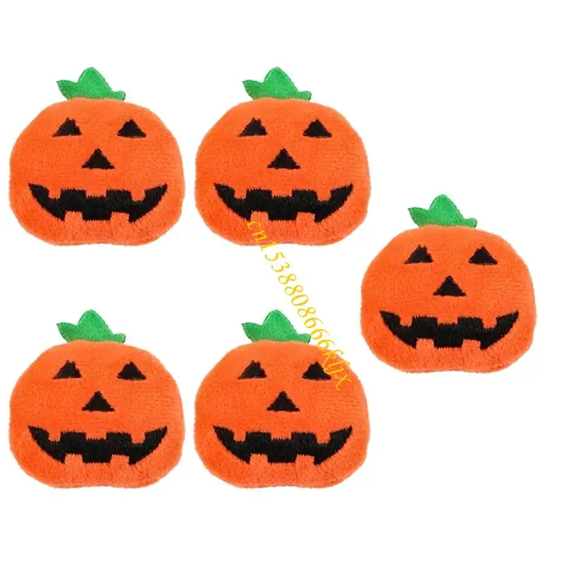 

Halloween Pumpkin Plush Toy Stuffed Pumpkin Doll with Open Back for DIY Crafts 066C