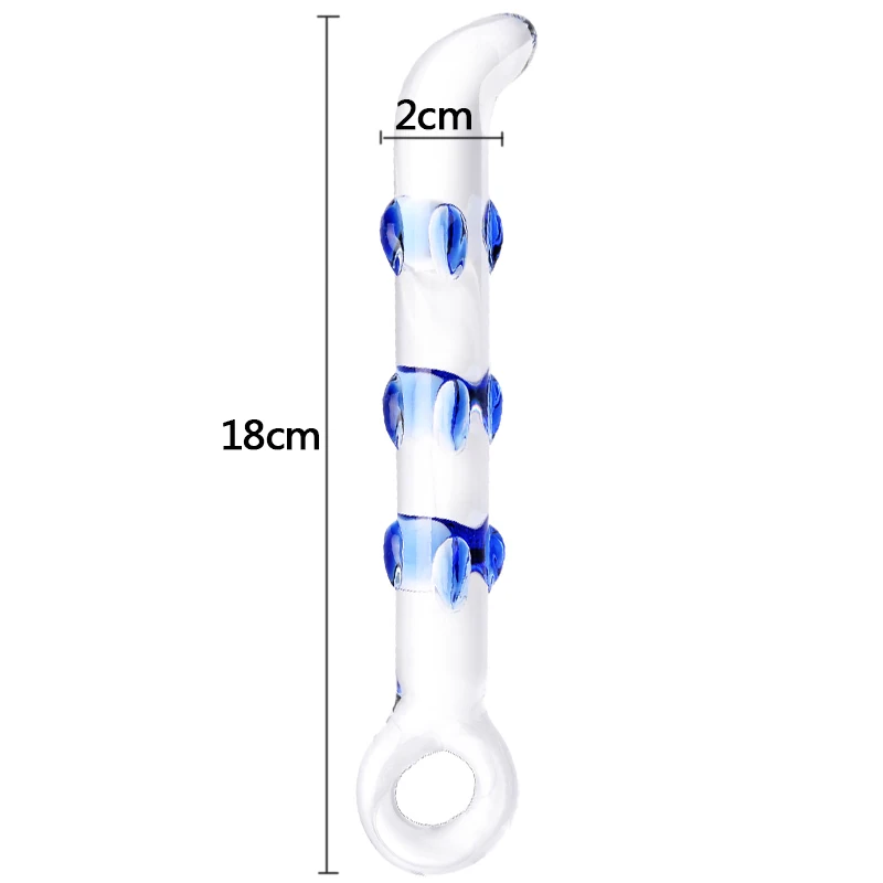 Crystal Glass Dildos Masturbator Realistic Dildo Penis Female Large G-spot Anal Toys Butt Plug Adult Sex toys for Woman Girls