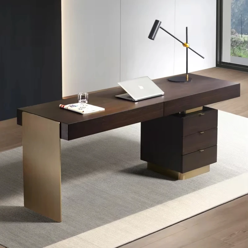 

Study Table Office Furniture Computer Bedroom Desk Minimalist Standing Gaming Automatic Bedside Desks Auxiliary Reading Room