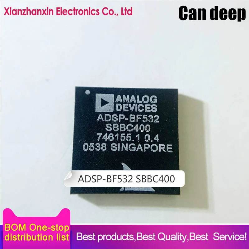 1PCS/LOT ADSP-BF532SBBC400 ADSP-BF532SBBCZ400 ADSP-BF532 BGA160 Digital signal processor chip IC in stock