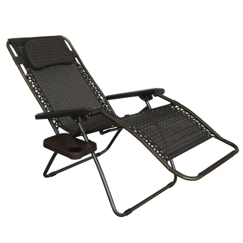 High Quality Beach Chair recliner Chair Sun lounger with Cup holder