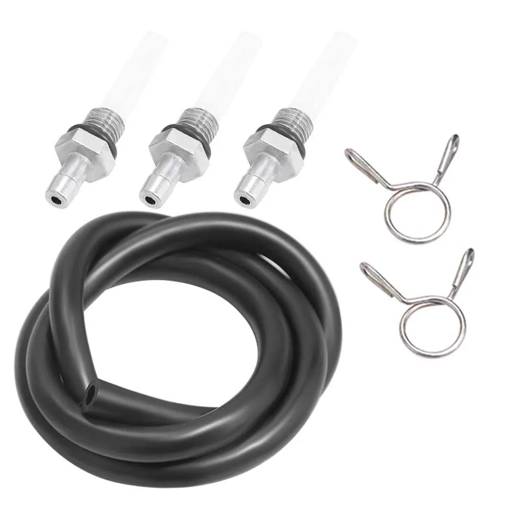 Replacement Fuel Line Kit Compatible with For Honda GX110 For GX120 For GX160 3/16 inch Inner Diameter Includes Clamps Filters
