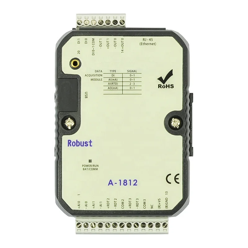 4AI 2DI 2AO Ethernet I/O Module(A-1812)