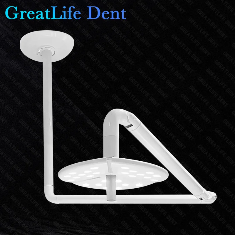 GreatLife Dent 36w 27 Leds Pet Surgery Shadowless Ceiling Wall-Mounted Surgical Veterinary Examination Dental Cold Lamp Lights