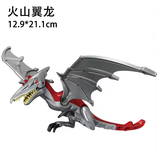 Jurassic World 3 Brutal Raptor Building Blocks Dinosaur Bricks Tyrannosaurus Indominus I-Rex Assemble Toy For Children - Image 32