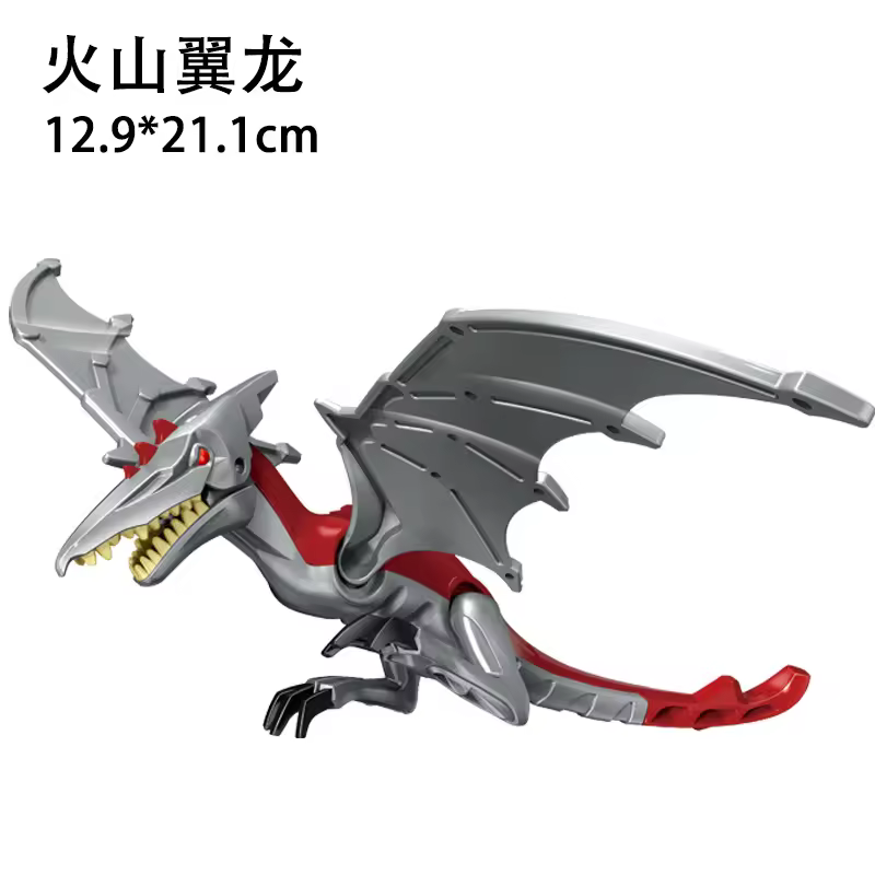Jurassic World 3 Brutal Raptor Building Blocks Dinosaur Bricks Tyrannosaurus Indominus I-Rex Assemble Toy For Children - Image 32