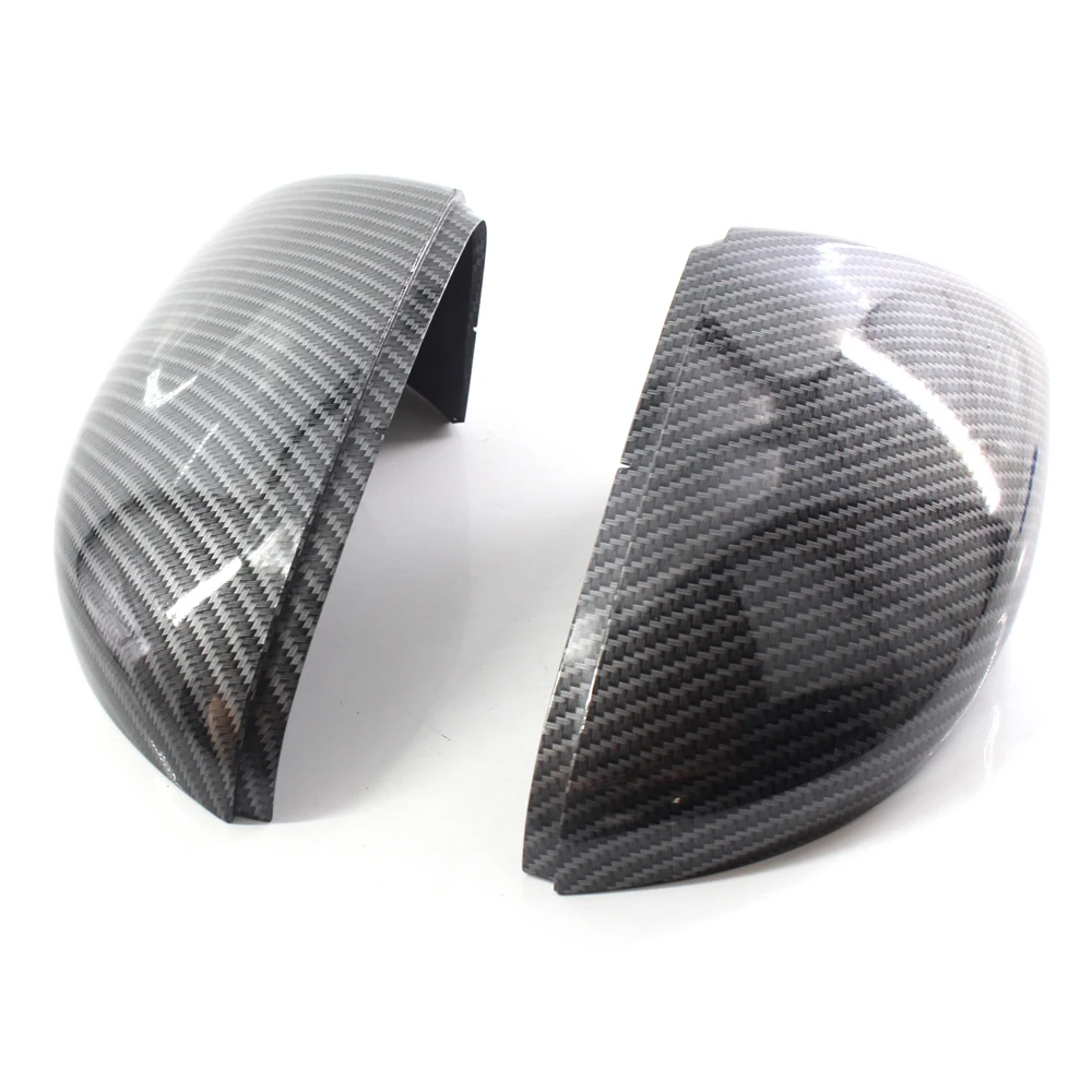 

Carbon Pattern Rear Mirror Cover Rearview Lens Cap for Golf 6 MK6 2009-2012 5K0857537 5K0857538