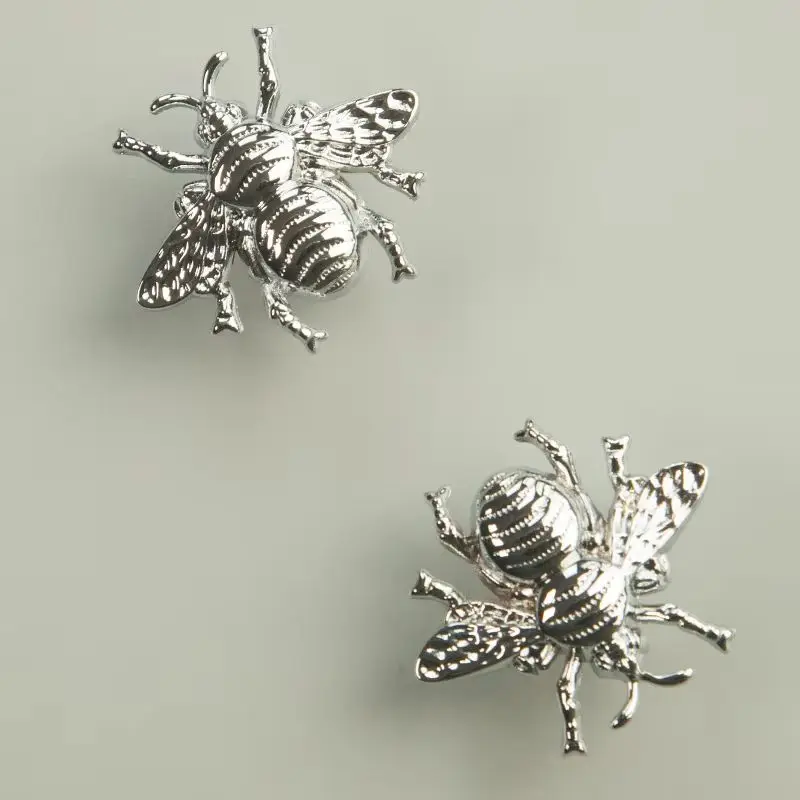 

Exquisite 4PCS Solid Brass Bee Design European Furniture Handles Drawer Pulls Cupboard Dresser TV Wine Cabinet Pulls Handles