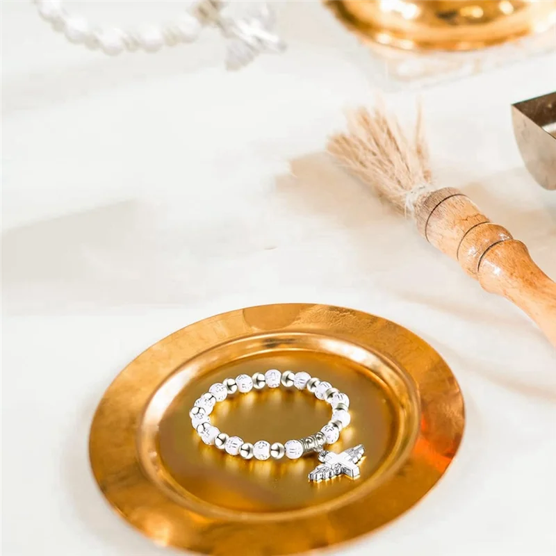 

Скидка 30 шт., браслеты-четки с крыльями ангела, акриловые браслеты из бисера для крещения, сувениры для причастия, свадьбы, вечеринки