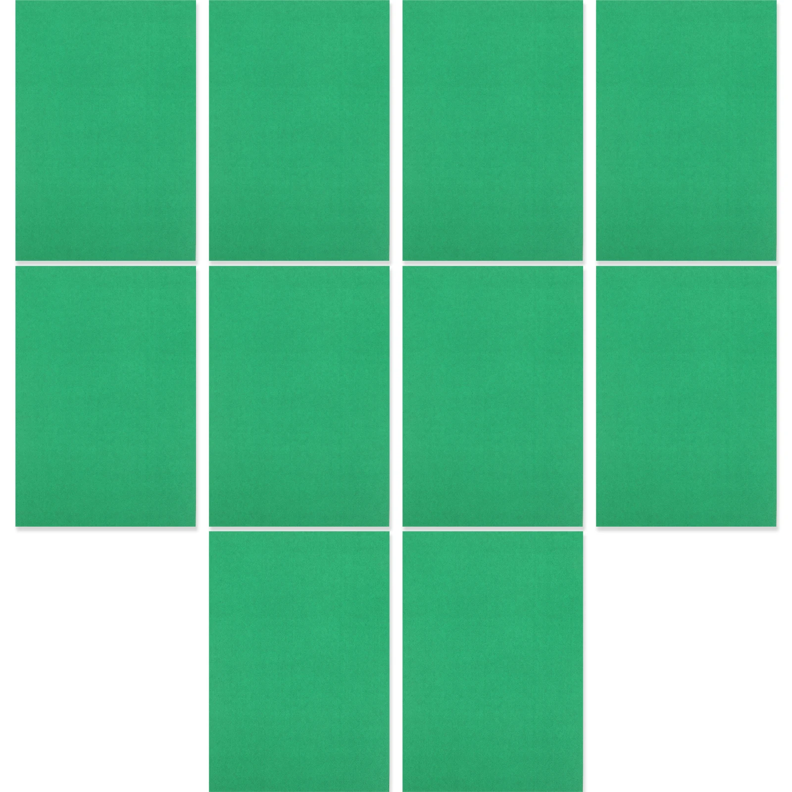 

10pcs A4 Green Cardstock Paper Smooth for Scrapbooking Card Making Crafts Colored Printer Decorative Supplies Colorful Craft