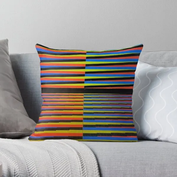 Carlos Cruz Diez  Printing Throw Pillow Cover Waist Decorative Cushion Case Comfort Anime Sofa Bed Pillows not include One Side