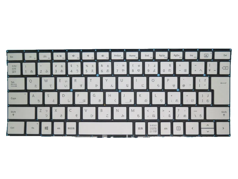 Imagem -05 - Teclado do Livro de Superfície para Microsoft Teclado para Microsoft Eua Canadá ca Estados Unidos Reino Unido Japonês jp Alemão Prata 1703 1704 1705 1785