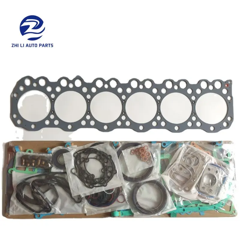 

04010-0801 04010-0433 11115-2741 gasket cylinder head set For HINO diesel TRUCK engine parts full gasket P11C P11CT JCAR