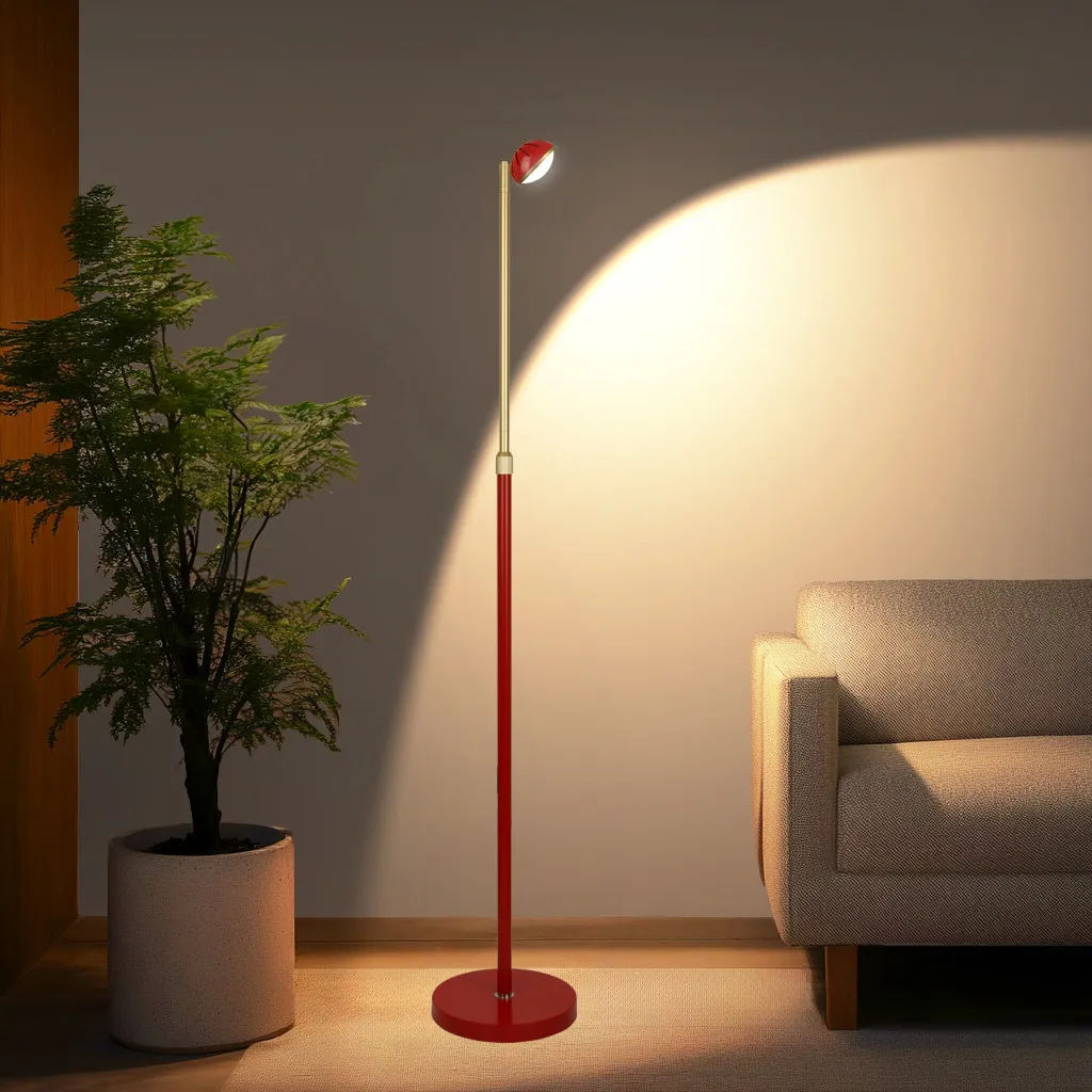 Light luxury floor ambient light bedroom Internet celebrity Little Red Riding Hood floor lamp