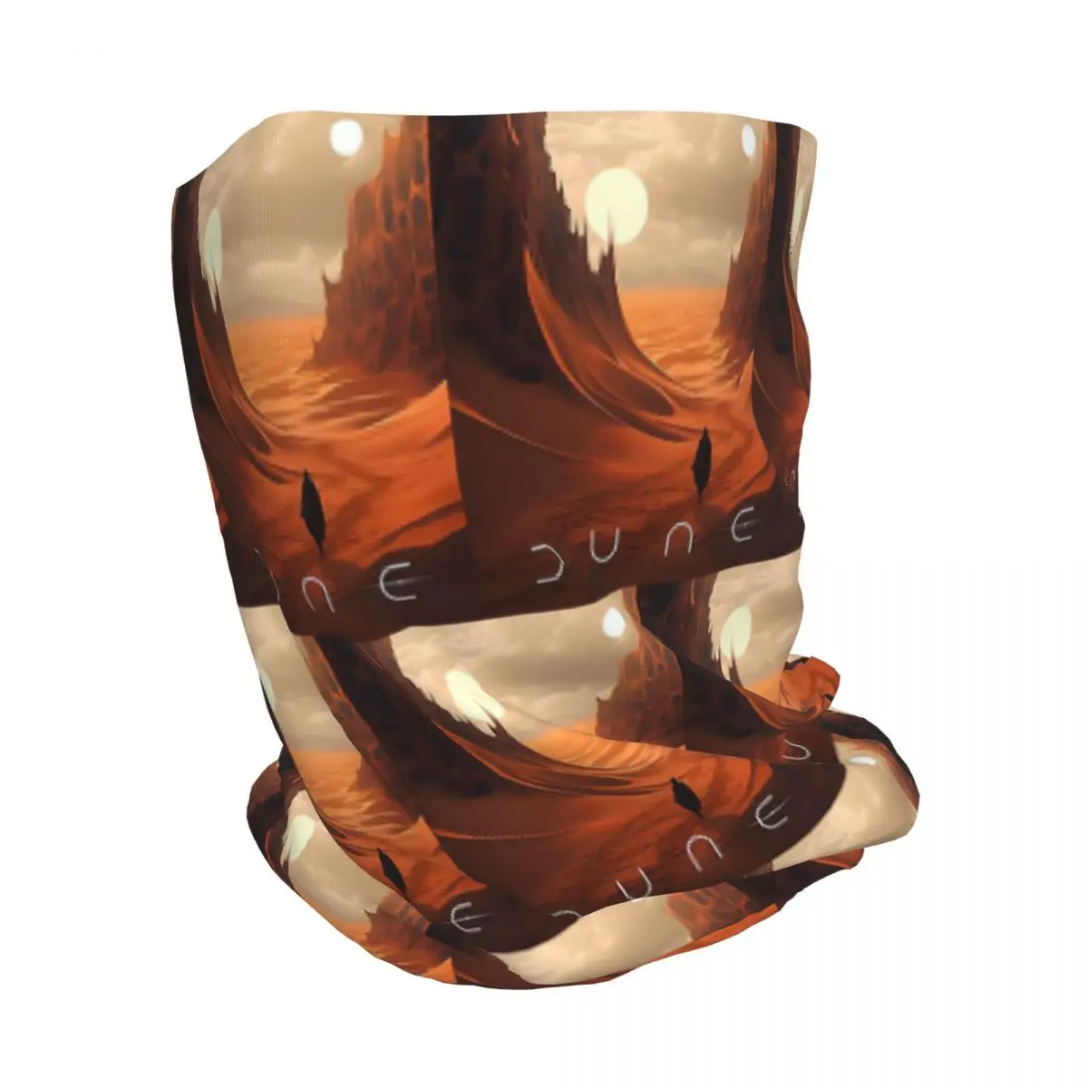 Dune 2020 Fan Art Bandana Neck Cover Mask Scarf Multifunction Headwear Beanies Hat for Men Women Adult All Season view 2