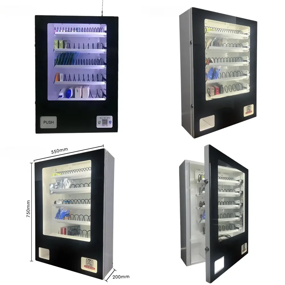 2026 Hot Sale Small Size Sanitary Condom Combination Wall-Mounted Vending Machine for Public Toilets and Restrooms