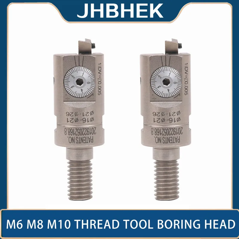 boring Tooth type EWN Fine Boring Head EWN10/12/14/16/20/25 M6 M8 M10 Thread Tool Machining Center Insert Boring Head