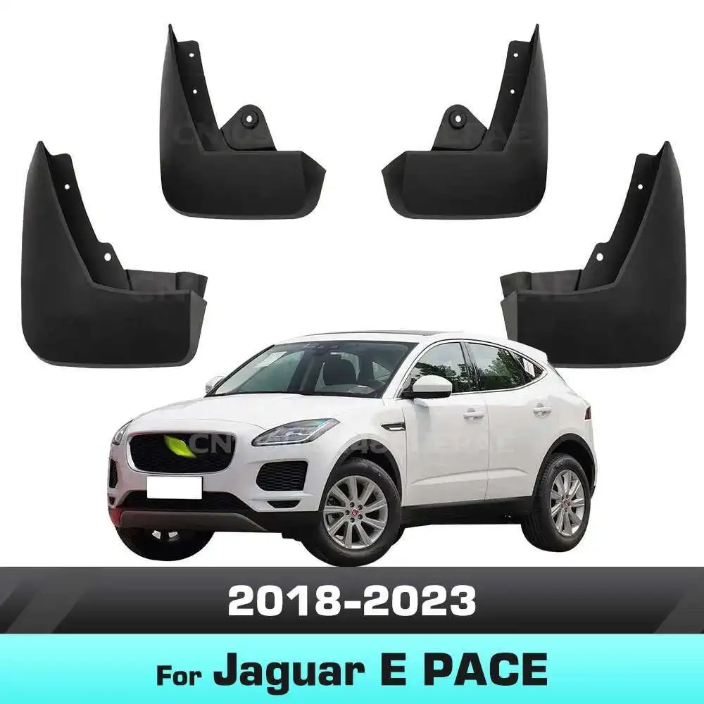 

For Jaguar E-PACE 2018-2023 2019 2020 High Quality ABS Plastics Automobile Fender Mudguards Mud Flaps