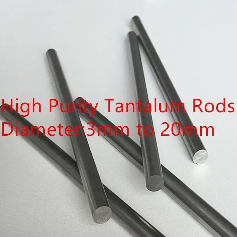 Pure Tantalum rod high purity metal tantalum bar dia 3-20mm multiple size tantalum stick scientific research available