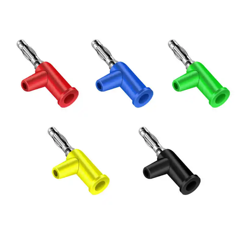 4mm banana plug, gun-type screw with continuous insertion function, no soldering required, lantern-shaped T-type audio box with