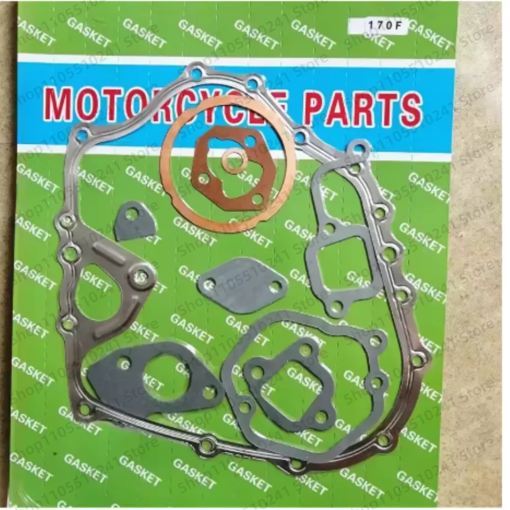 Diesel Generator Engine FULL Gasket Set For Kipor Kama Yanmar Chinese Motor 5-15HP L100 170F 173F 178F 186F 186FA 188F 192F FA
