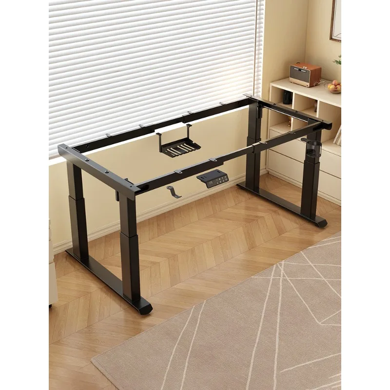 

Intelligent electric lifting table legs double beam double motor four columns office lifting table rack