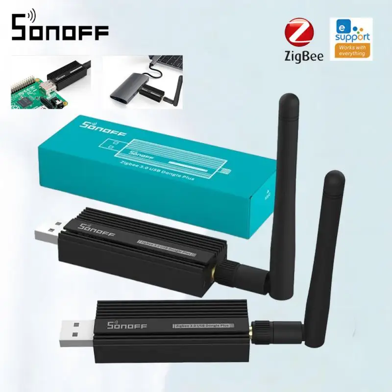 

SONOFF ZB Dongle-E Wireless Zigbee Gateway Analyzer Zigbee2MQTT USB Interface Capture Support SONOFF Zigbee Devices Smart Home