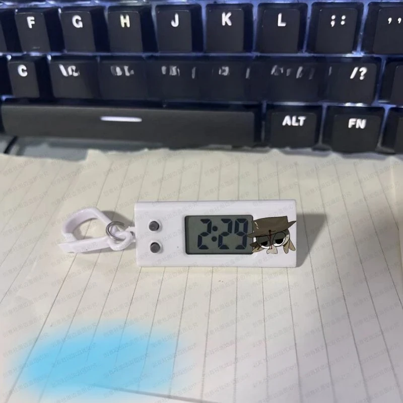 Jam liontin kartun elektronik, jam tangan elektronik, kartun, liontin, mainan, hadiah, ransel, jam pesona, Timer, Anime,