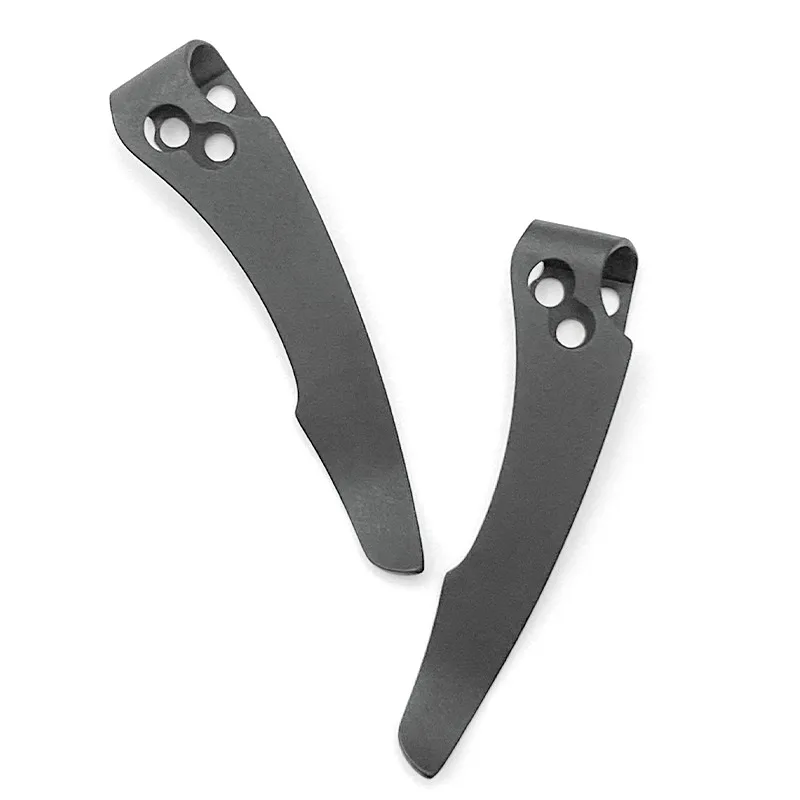 Titanium Folding Knife Pocke Clip Waist Clip Deep Carry Back Clip For  Recon1 Knives Parts & Accessories