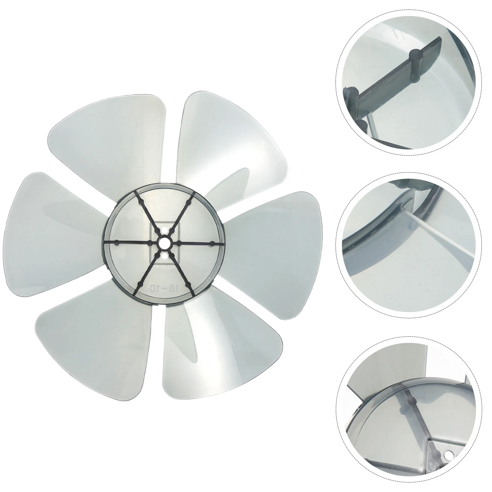 Electric Fan Replacement Blades Desktop Supply Plastic Standing Pedestal Travel Hand Held