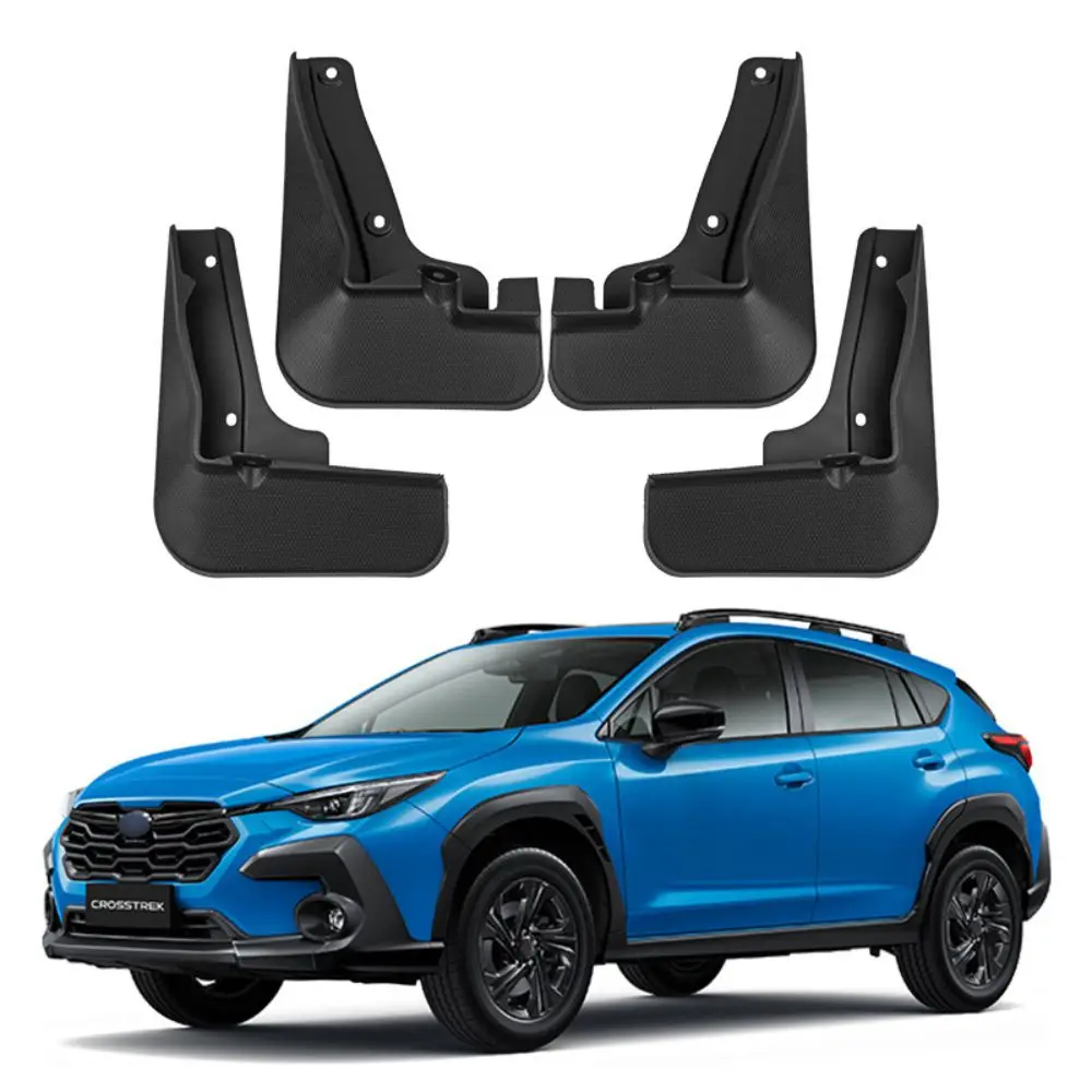 Guardabarros delantero y trasero para coche, accesorios para Subaru Crosstrek 2024 ABS, protector contra salpicaduras