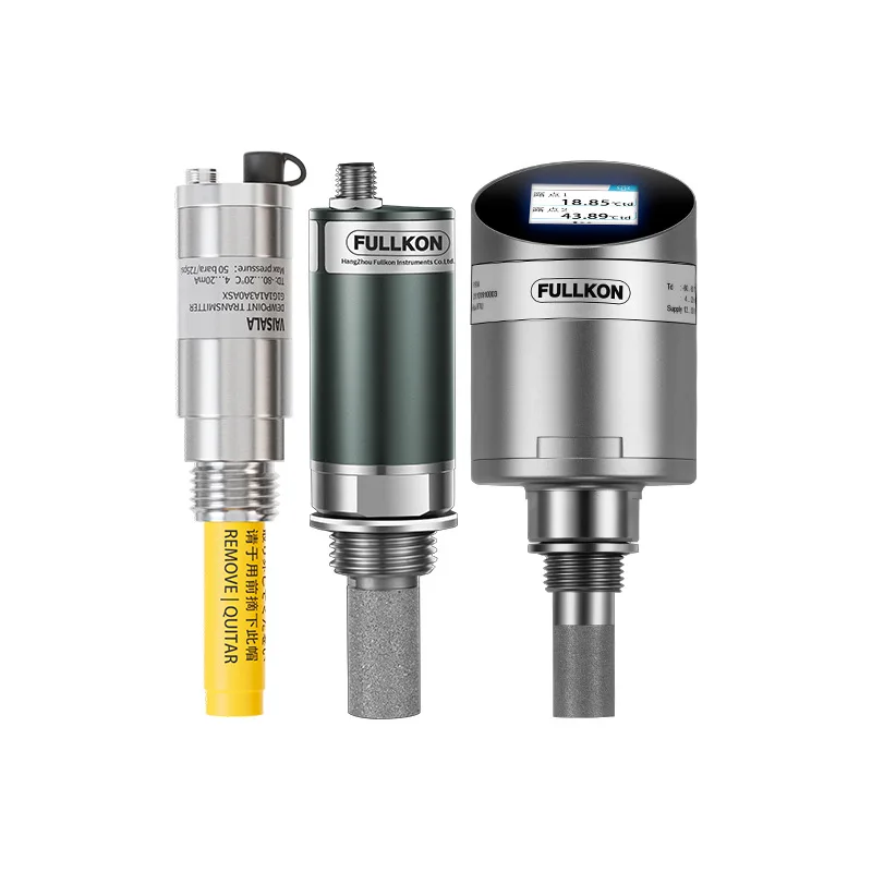 

Online dew point transmitter compressed air lithium battery drying room dew point meter probe -60-20 ℃ dust-free workshop