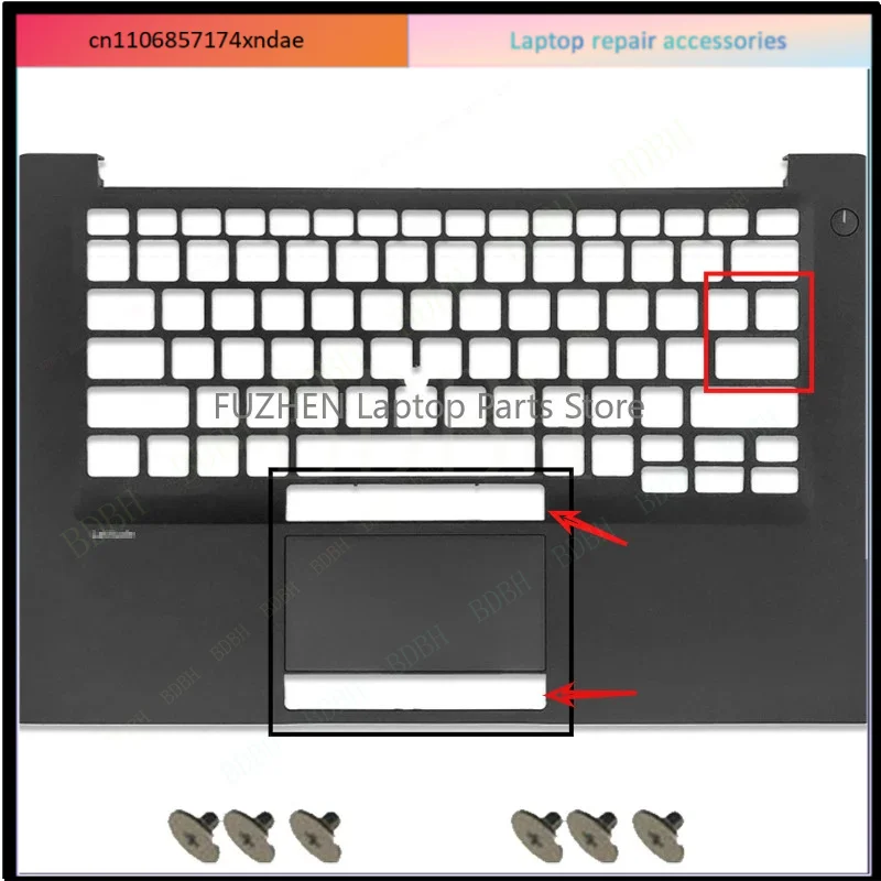 F B D B H For Latitude 7480 7490 E7480 E7490 LCD Back Cover Front Bezel Hinges Palmrest Bottom Case Hinges Cover 0YDH08 Black