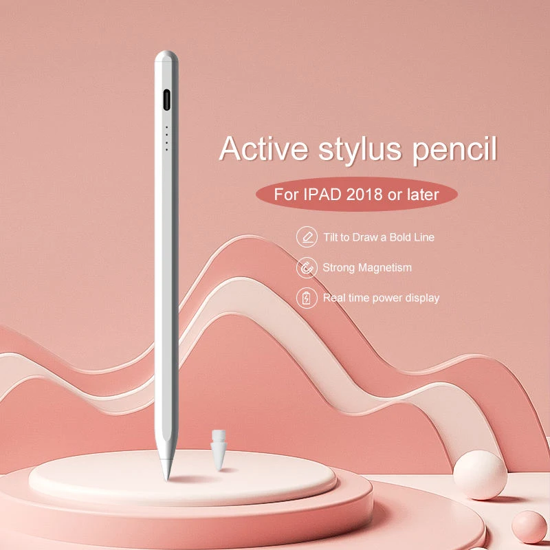 

Стилус Rejection Stylus для Apple iPad Pen, совместимый с iPad Pro, Mini 6, Air 2022, 2021, 2020, 2019, 2018, Pencil 2, специально разработанный для iPad Pen.