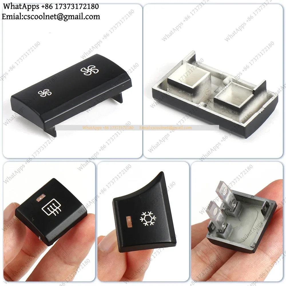 E70 E71 E72 Car Heater Climate Control Fan Volume Air Conditioning Button Air Circulation Button Cover For X5 X6
