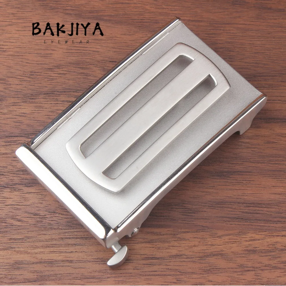 Men's Business Pure Titanium Belt Buckle 35mm Toothless Automatic Buckles Head Hypoallergenic Rustproof DIY Belt Accessories