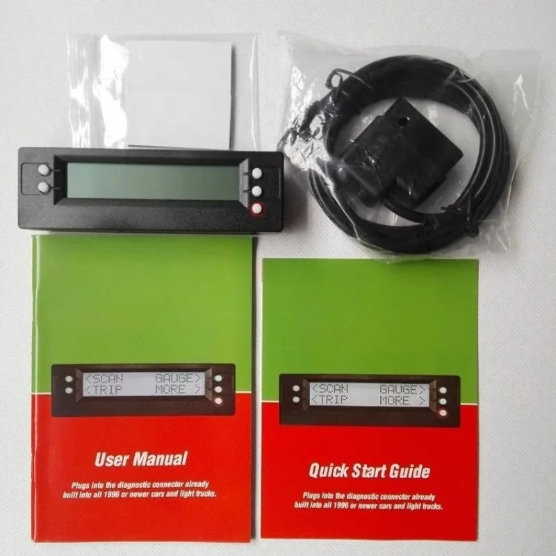 OBD2 Car Multi‑Function Gauge Suitable For OBD2 Compliant Vehicle Consumption Fault Code Read Clear Diagnostic Tool