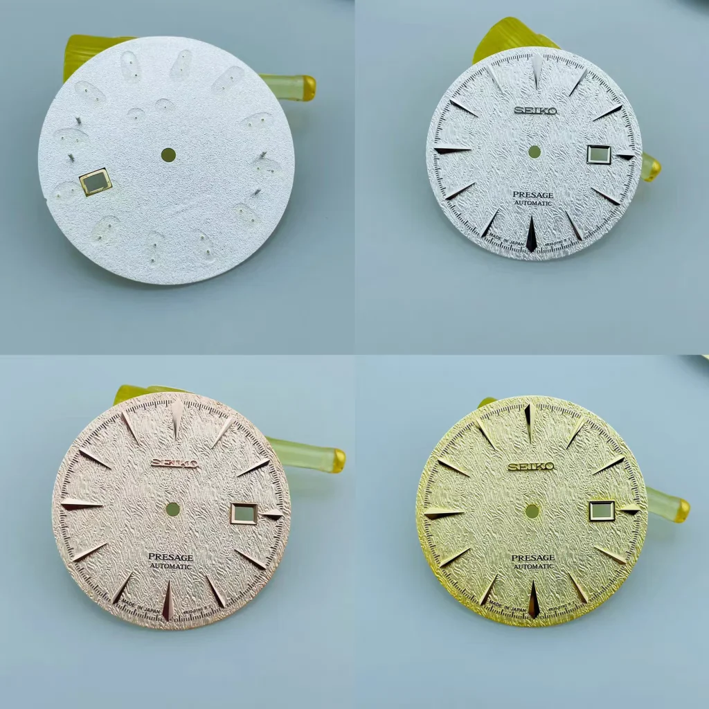 

35mm NH35 Dial / NH36 Dial No Luminous Mechanical Watch Cocktail Dial S logo for seiko mod