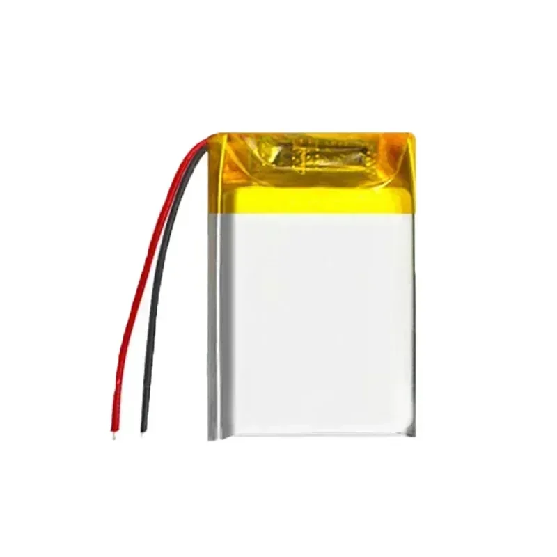 3.7V 602535 500mAh Lithium Polymer Rechargeable Battery Suitable for Driving Recorder, Bluetooth Beauty Instrument, GPS Recorder