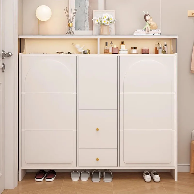 صندوق مصمم خزانة الأحذية غرفة المعيشة كلية النوم أساسيات عمودي الحديثة رف الأحذية النعال موبليس صانعي الأحذية الأثاث