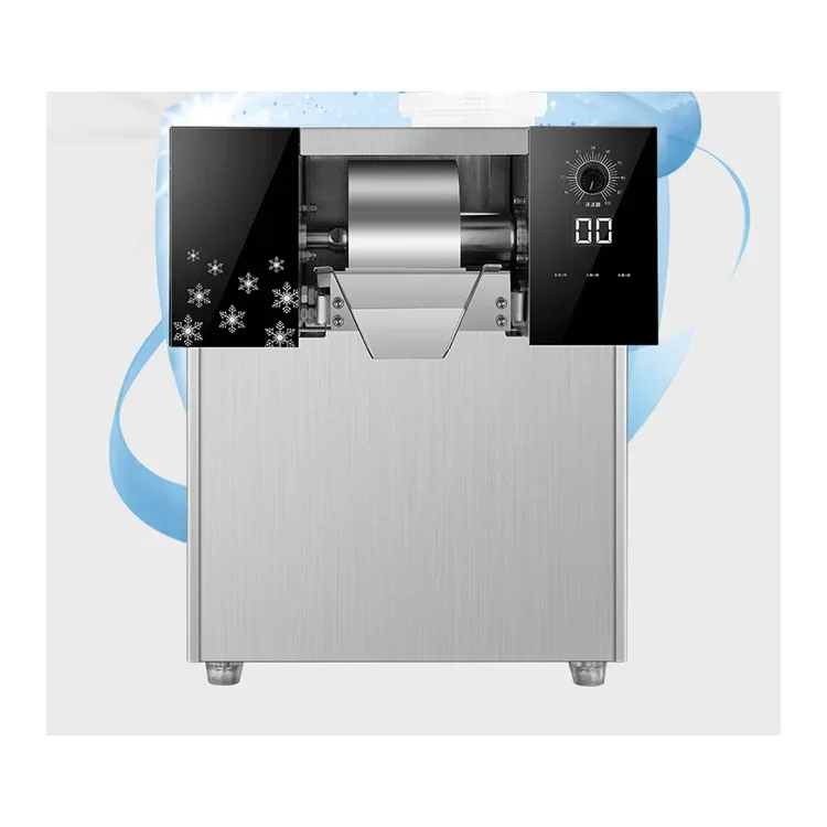 

Automatic Chocolate Milk Snow Ice Machine Easy Operation Commercial Stainless Steel Snowflake Ice Making Machine For Restaurant
